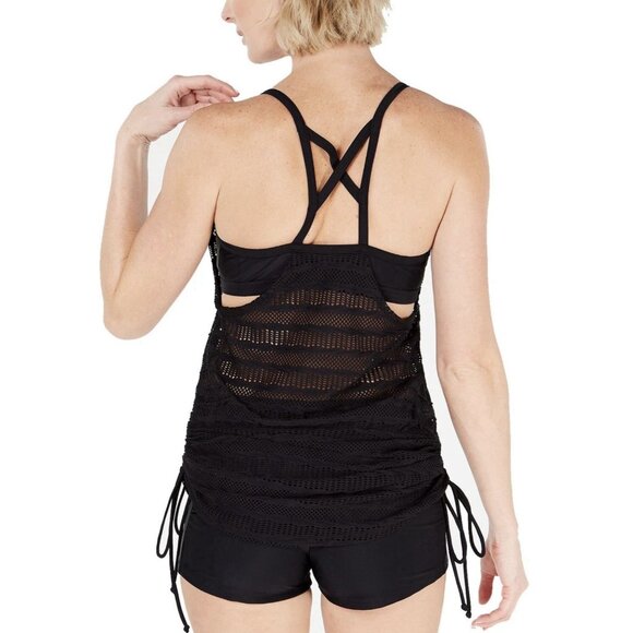 26 NWT GO by Gossip Tankini Tops Black Size L | MSRP $1820 | Swimwear Lot - Picture 2 of 5